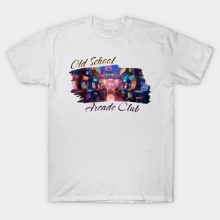 Old School Arcade Club T-Shirt